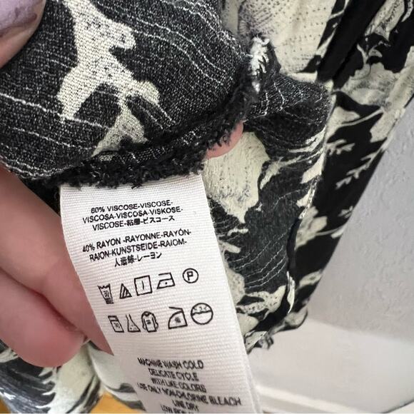 Free People French Quarter Floral Wrap Mini Dress - Picture 8 of 8